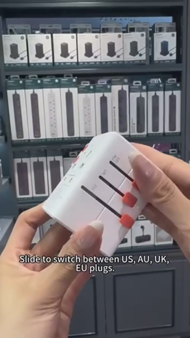 ondyra travel plug demo. Silent excerpt from the existing supplier demonstration.