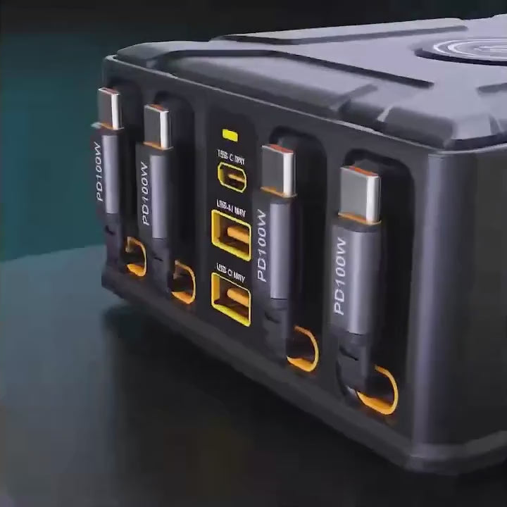 ondyra retractable cables demo. Silent excerpt from the existing supplier demonstration.